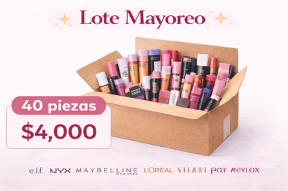 Lote Mayoreo 40 piezas