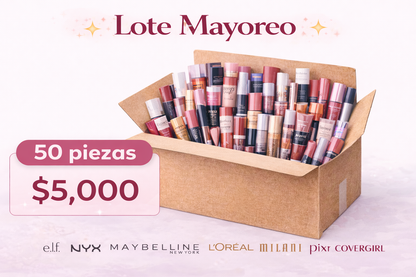Lote Mayoreo 50 piezas