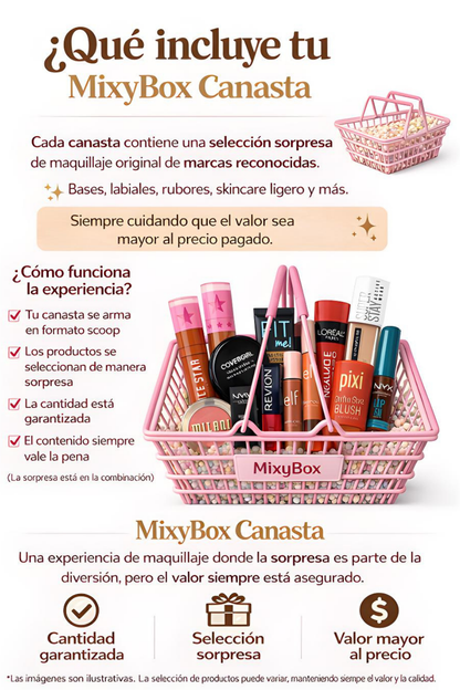 MixyBox - Canasta de maquillaje